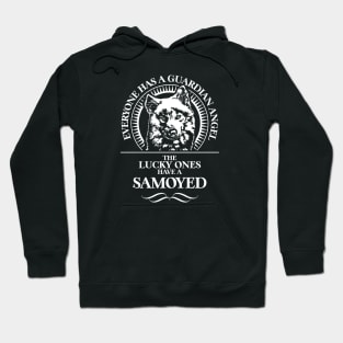 Samoyed Guardian Angel dog saying Hoodie